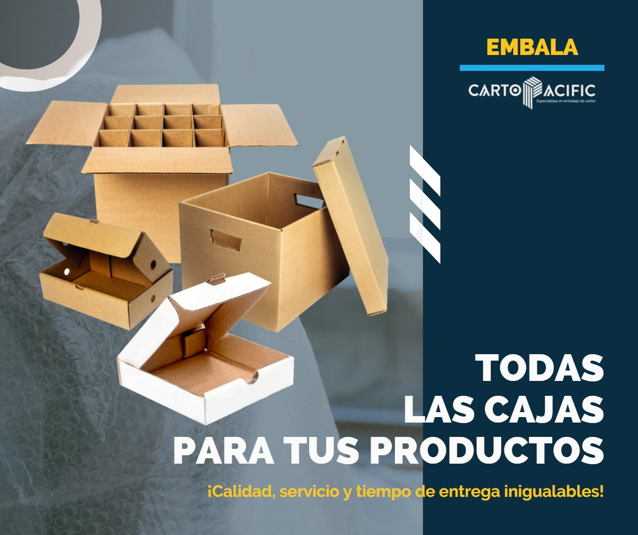 CAJAS DE CARTON CORRUGADO - CARTOPACIFIC EMBALAJES DECARTON | CAJAS | CAJITAS | EMBALAJES | CARTON